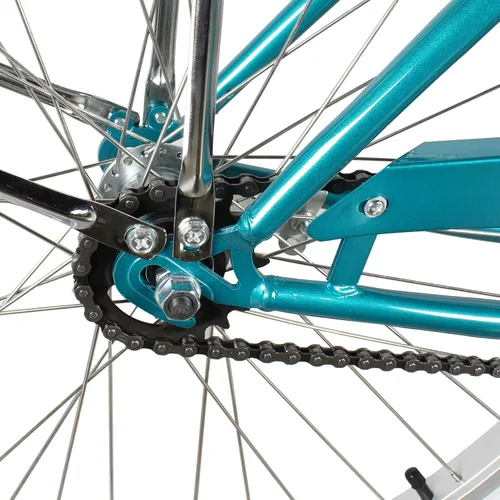 Vista 5 de MICARGI Frenos retro de 26" para bicicleta de playa Cruiser para mujer