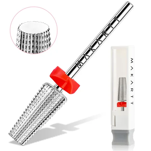 Vista 8 de Makartt Brocas para Uñas 5 en 1, Vástago de 3/32", Brocas Cónicas de Carburo de Tungsteno para Uñas para Eliminación Rápida de Uñas Acrílicas, Geles