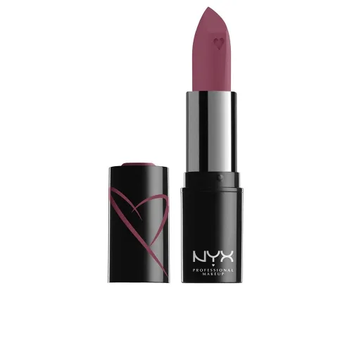 Vista 12 de NYX PROFESSIONAL MAKEUP - Lápiz labial satinado Shout Loud, infundido con manteca de karité - 1999 (Taupe)