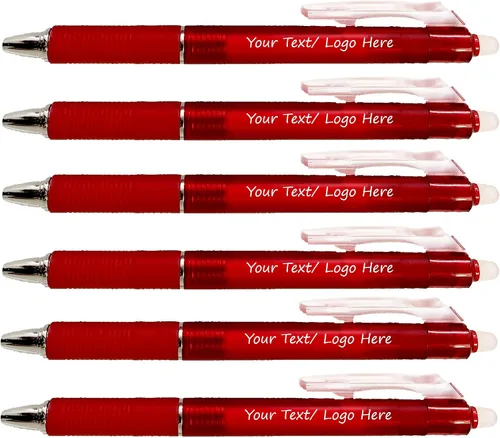Vista 5 de Bolígrafos personalizados con logotipo personalizado o paquete de texto de 250 unidades para marketing, fiestas, eventos, bolígrafos de gel