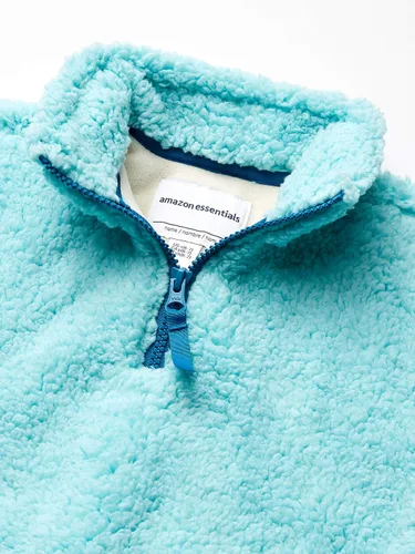 Vista 2 de Tienda Essentials Chaqueta polar de pelo alto con cremallera para niña
