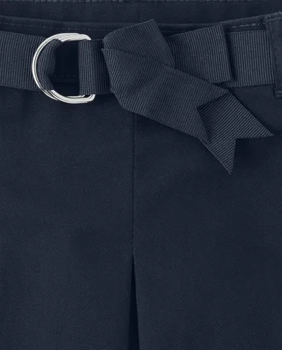 Vista 3 de Gymboree Falda pantalón plisada de sarga para niñas y niños pequeños
