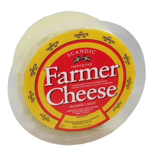 Vista 3 de Queso de granjero sueco Hushallsost "Queso doméstico" Rueda entera Aproximadamente 2 libras