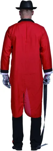 Vista 4 de fantastcostumes Hombre Ringmaster Costume, talla única , Igual a la foto