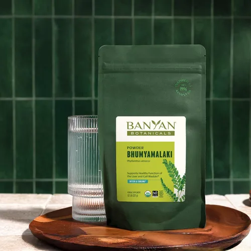 Vista 2 de Banyan Botanicals Polvo de Bhumyamalaki - Suplemento orgánico para la salud del hígado* - Phyllanthus spp. - para la desintoxicación natural