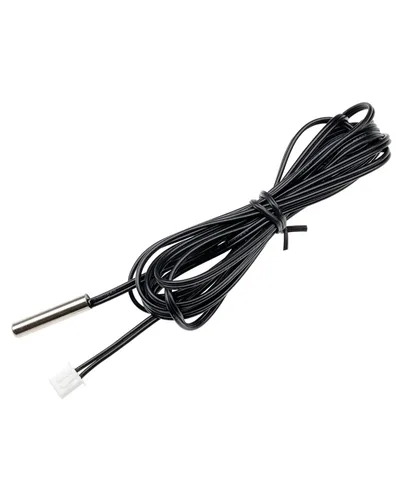 Vista 8 de diymore Sonda de sensor de temperatura de 6.6 ft, 3 piezas, 10 K, sonda de temperatura de 10 K, sonda de sensor de temperatura impermeable de acero
