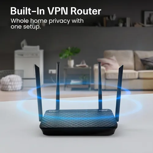 Vista 8 de PW-AX1800 WiFi 6 Router de doble banda con soporte VLAN, OpenVPN/WireGuard/IPsec VPN Cliente/Servidor - Compatible con ExpressVPN/SurfShark, etc.