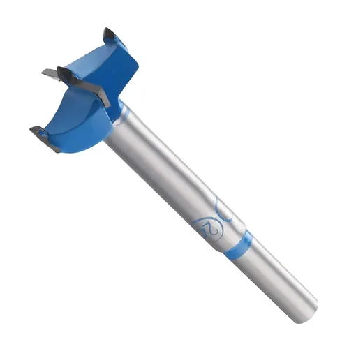 Vista 10 de Utoolmart Forstner Brocas de corte de madera de carburo cementado de 0.906 in, cortador de sierra de agujero para carpintería de mango redondo