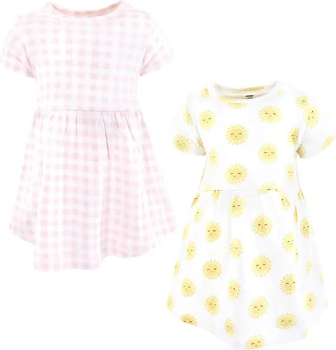 Vista 2 de Hudson Baby Vestidos de algodón para niña Bosque encantado