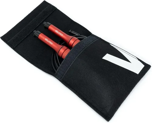 Vista 4 de Velites - Cuerda de saltar Earth 2.0 - Cuerda oficial de juegos CrossFit - Cuerda de velocidad profesional de aluminio para doble bajo, fitness