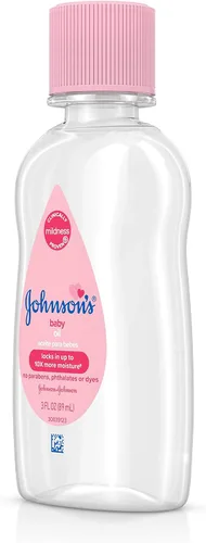 Vista 12 de Johnson's Baby Aceite para bebé, aceite mineral puro para prevenir la pérdida de humedad para recién nacidos, niños y adultos, aceite de masaje