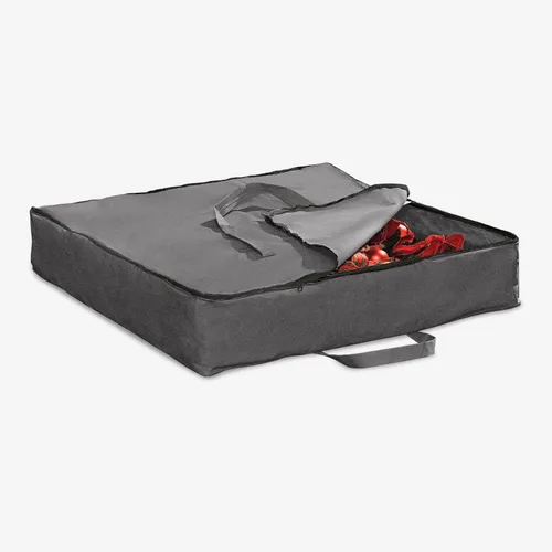 Vista 3 de BrylaneHome Bolsa de almacenamiento para árbol emergente de 6 pies - Gris