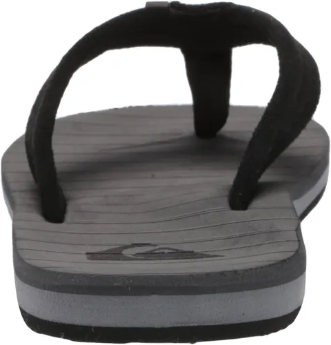 Vista 3 de Quiksilver boys Carver Suede Fixed Strap Kids Flip Flop Youth Sandal