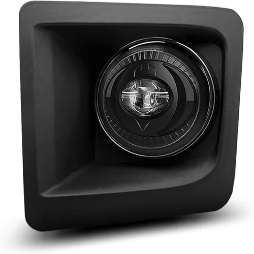 Vista 2 de Shocklight Luces antiniebla LED para parachoques delantero, compatibles con GMC Sierra 2014 2015 1500 W/interruptor y arnés de cableado
