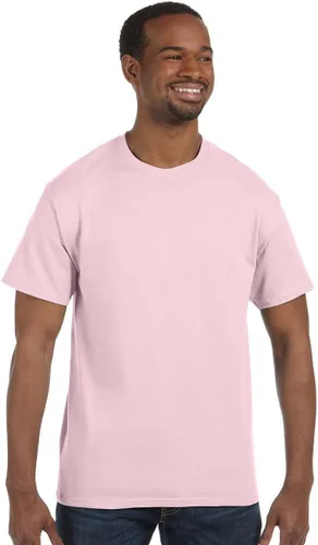 Vista 324 de Gildan Camiseta G500 para hombre Ceniza/baya