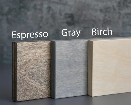 Vista 4 de Placa con nombre para pared o puerta - Cartel con nombre para oficina (madera de abedul)
