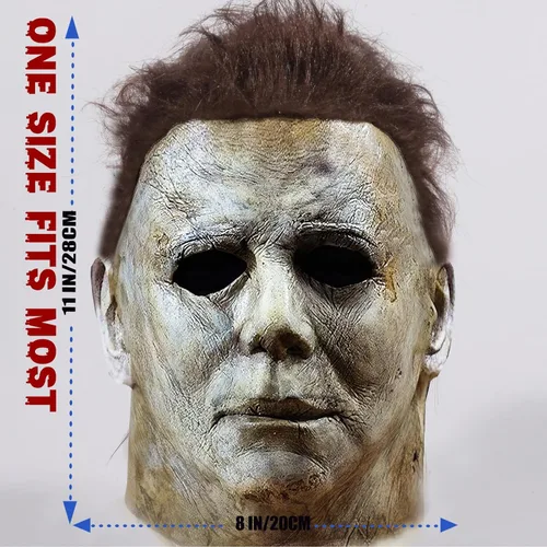 Vista 4 de Halloween Costume Mask Made for Michael Myers, Classic Killer, Quality Horror Masks Scary Costumes for Cosplay
