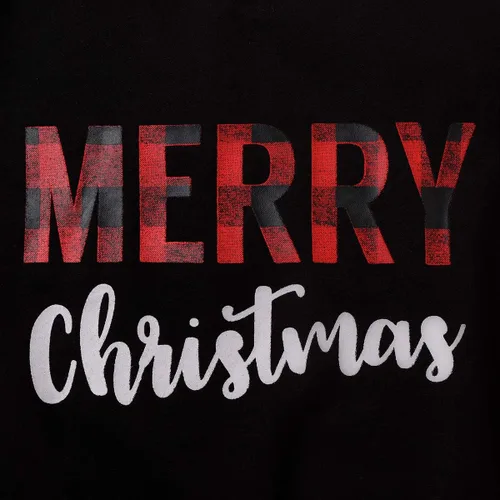 Vista 5 de Sudadera de manga larga para bebé y niña con diseño de Feliz Navidad
