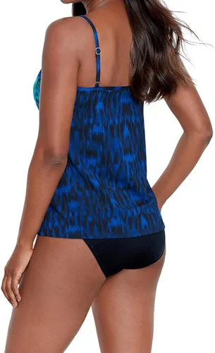 Vista 4 de Miraclesuit Traje de baño para mujer Alhambra Jubilee Soft Cup Flyaway Tankini Top Separado