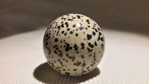 Vista 16 de Auténtica colección de esferas pulidas de piedra semipreciosa (jaspe brezado)
