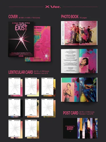 Vista 2 de EXO EXIST El séptimo álbum (E Ver.) K-POP SELLADO