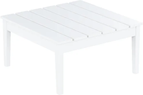 Vista 19 de WestinTrends Ashore - Mesa de centro para exteriores, 32 pulgadas de madera de polietileno Adirondack para todo tipo de clima, mesa auxiliar Negro