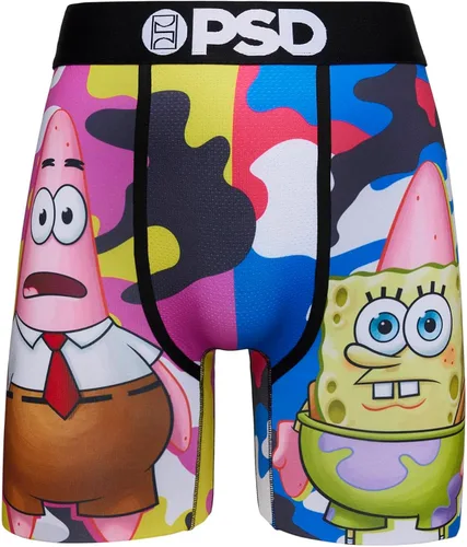 Vista 7 de PSD Men's Spongebob Squarepants Boxer Briefs - Breathable and Supportive Men's Underwear with Moisture-Wicking Fabric