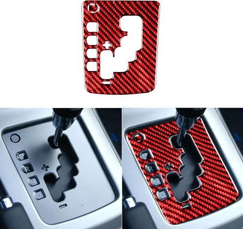Vista 8 de Adhesivo para palanca de cambios de coche compatible con Impreza 2009 2010 2011