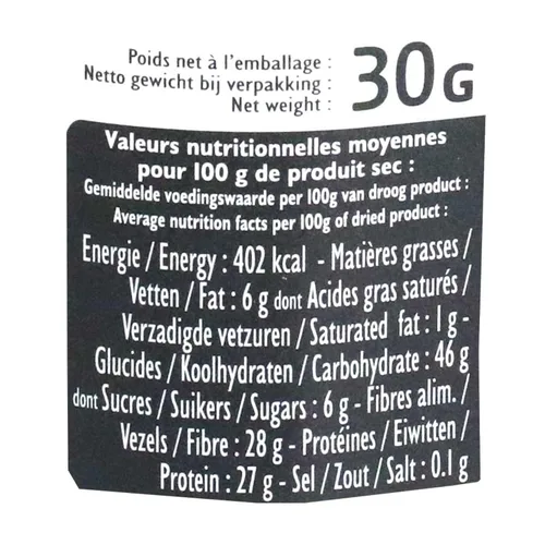 Vista 7 de Sabarot - Morillas secas, 30g (1.1 oz)