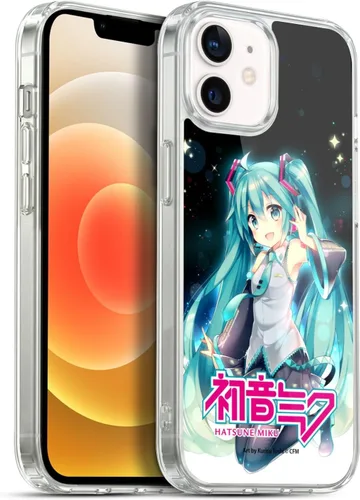 Vista 167 de Head Case Designs Licencia Oficial Hatsune Miku Gráficos Lindos Carcasa de Gel [Protección de Grado Militar] Compatible con Apple iPhone 7