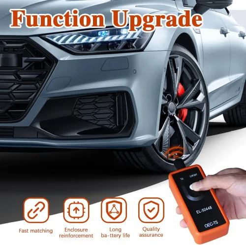 Vista 3 de Herramienta de reaprendizaje TPMS, Sistema de monitoreo de presión de neumáticos, Sensor de presión de neumáticos automático EL-50448, herramienta