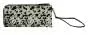 Vista 3 de Myra Bag Cartera de mano occidental para mujer - Pulsera de pelo en cuero, Negro Blanco