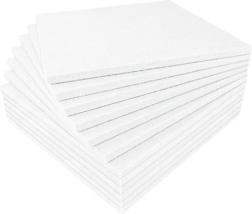 Vista 10 de BXI Paneles acústicos gruesos que absorben el sonido, paquete de 12 paneles acústicos densos de 12 x 12 x 0.5 pulgadas, paneles de sonido que