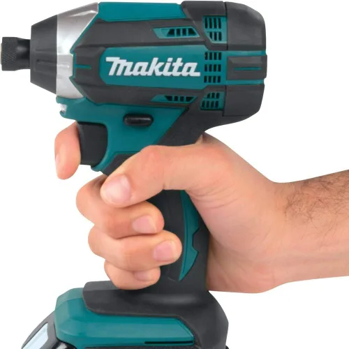 Vista 5 de Kit de taladro de impacto inalámbrico de iones de litio LXT de Makita, 3.0 Ah, 18 V, XDT111
