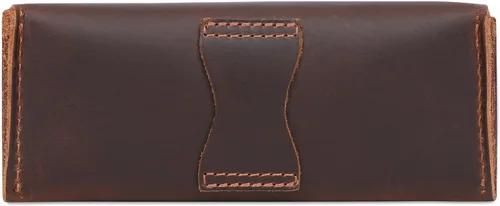 Vista 7 de The Antiq Cubierta de gafas de sol, funda de cuero para gafas de sol, cubierta para gafas de sol, funda para gafas de lectura y estuche