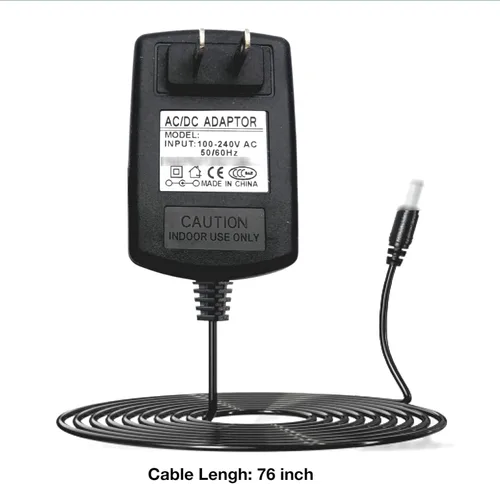 Vista 3 de Adaptador AC/DC de 6.5 pies para Toshiba SD-P1850 S/N Reproductor de DVD portátil Cargador de fuente de alimentación