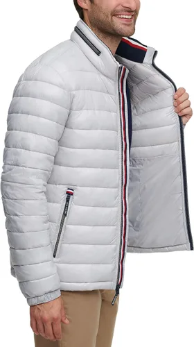 Vista 5 de Tommy Hilfiger - Chaqueta acolchada alternativa Ultra Loft Down resistente al agua para hombre.