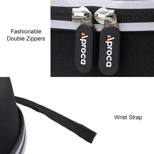 Vista 7 de Aproca Funda rígida de viaje para auriculares HyperX Cloud II Gaming