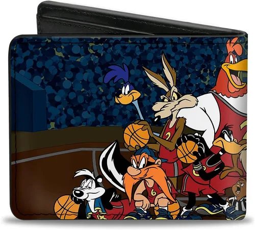 Vista 2 de Buckle-Down Buckle-Down Pu Bifold - Looney Tunes, multicolor, 4.0 x 3.5 de EE. UU, Varios
