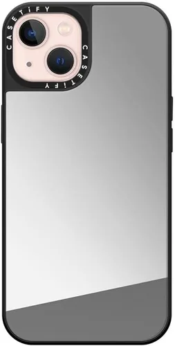 Vista 54 de CASETiFY Funda de espejo para iPhone Air [Reflejante/Compatible con Magsafe / Protección contra caídas de 4.9 pies de grado militar 1X] - Negro