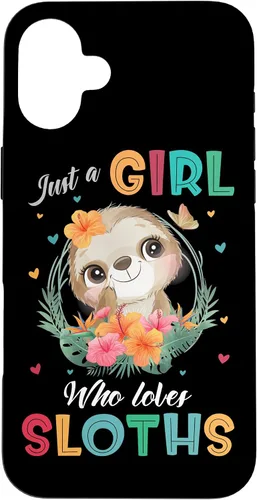 Vista 23 de Just a Girl Who Loves Sloths Case for iPhone 17