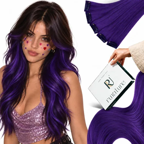 Vista 53 de RUNATURE K Tip - Extensiones de cabello humano real, ombré, pelo corto