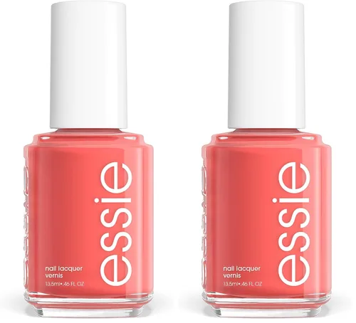 Vista 13 de essie - Esmalte de uñas de calidad de manicura, vegano sin 8, colección UnGuilty Pleasures, coral, tono Snooze In, 0.46 onzas líquidas