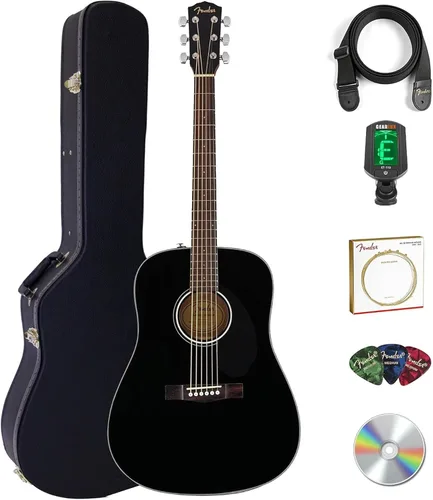 Vista 13 de Conjuntos de guitarras acústicas Fender CD-60.