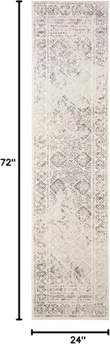 Vista 131 de Safavieh - Alfombra decorativa de la colección Tulum, modelo TUL264F, estilo marroquí, bohemio y desgastado, no suelta pelusa, para sala, vestíbulo