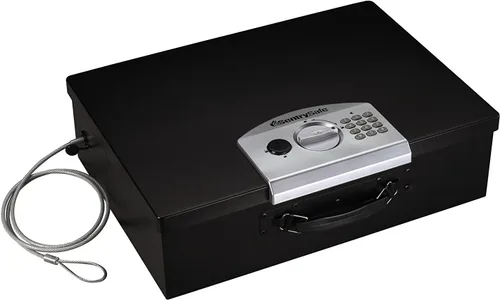 Vista 2 de SentrySafe PL048E - Caja de seguridad electrónica, 0.5 pies cúbicos, color negro (paquete de 4)