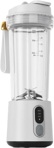 Vista 12 de Portable Blending Machine 300W Blending for Shakes Rechargeable 500ml Juicer Cup for Kitchen Portable Juicer Cup Black