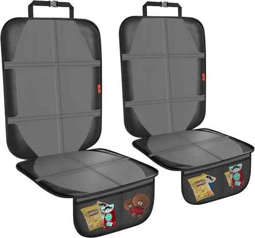 Vista 11 de XHYANG Protector de asiento de automóvil, protectores de asiento de automóvil para bebé, impermeable, duradero, tela 600D para niños, funda para 1