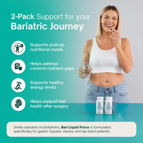 Vista 3 de Universal Body Labs Vitamina líquida bariátrica 2-Pack