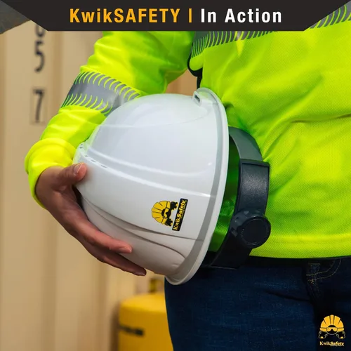 Vista 8 de KwikSafety - Charlotte, NC - Sombreros duros [Ala completa, estilo gorra, estilo de escalada] Tipo 1, Clase C ANSI OSHA